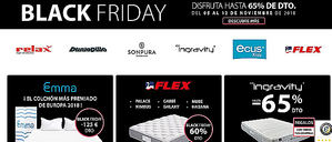 Rebajas de Colchones Black Friday 2018 en ColchónExprés