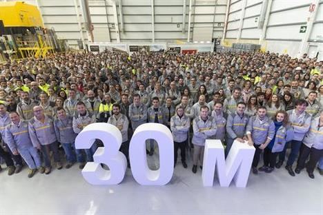 30 millones de motores producidos en la factoría de Renault en Valladolid