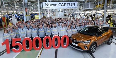 1.500.000 Renault Captur fabricados en Valladolid