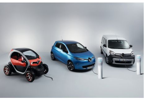Renault expone su gama Z.E. en el VEM 2018