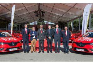 Renault entrega la nueva flota al Banco Santander