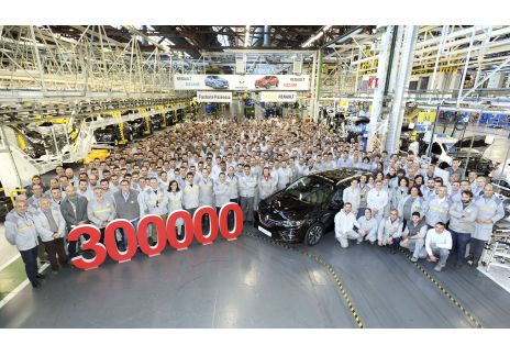 La factoría de Renault en Palencia produce 300.000 vehículos