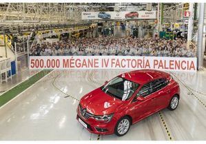La factoría de Renault en Palencia produce el Mégane 500.000