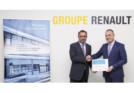 Asepeyo distingue a Renault España