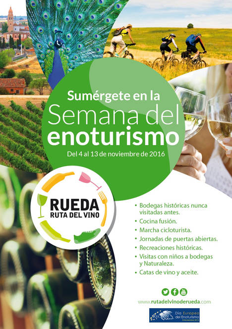 La Ruta del Vino de Rueda celebra el día del enoturismo con una semana llena de actividades