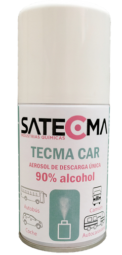 SATECMA lanza un aerosol para purificar e higienizar el interior de los vehículos de forma rápida y segura