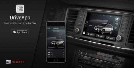 SEAT, la primera marca de automóviles con una app CarPlay