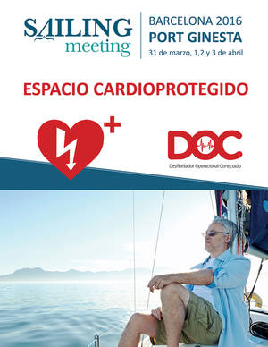 Sailing Meeting 2016 y el Campeonato de Cataluña de Cruceros, cardioprotegidos con la tecnología más innovadora