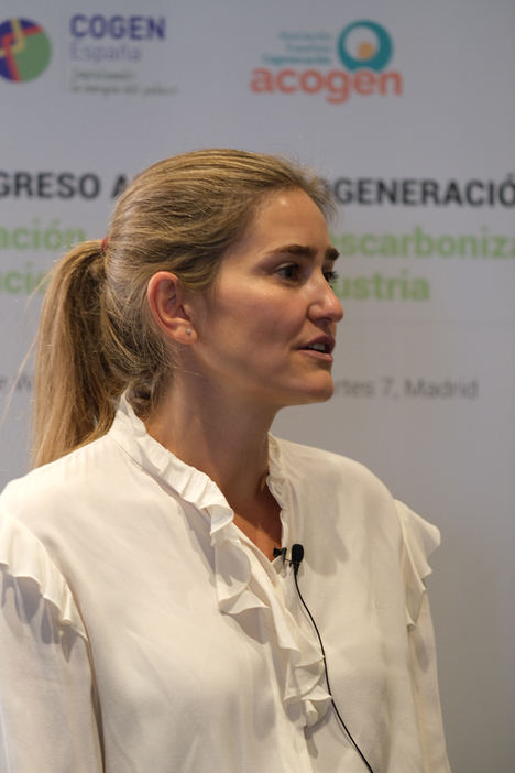Sara Aagesen, secretaria de Estado de Energía.