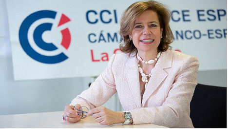 Sara Bieger, presidenta de la Cámara Franco-Española de Comercio e Industria.
