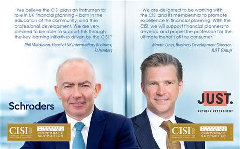 Schroders y JUST, confirmados como CISI Gold Supporters