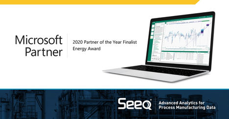 Seeq nominada finalista de los premios Energy 2020 Microsoft Partner of the Year
