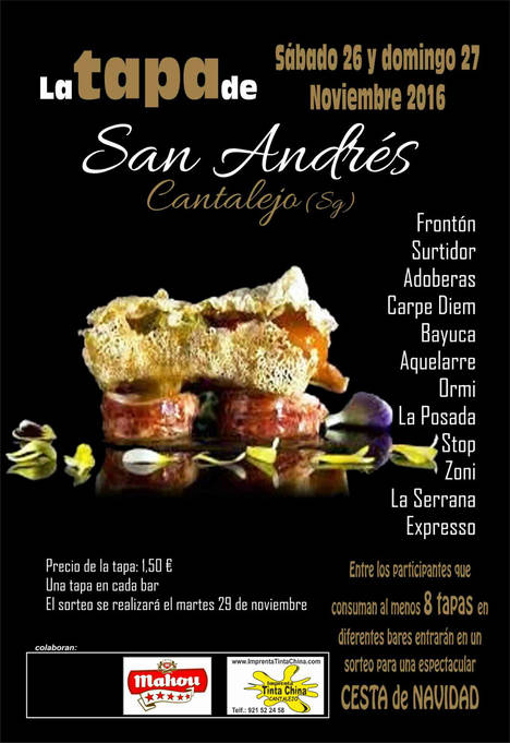Cantalejo, Segovia capital y Fuentepelayo viven una semana repleta de gastronomía