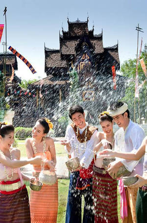 2017 el año en el que las vacaciones de Semana Santa coinciden con el año nuevo tailandés, el Songkran