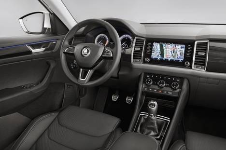 El Škoda Kodiaq enseña su interior