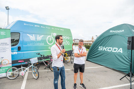 La Vuelta acoge una nueva campaña de Bicis para la Vida by Skoda
 