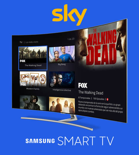 La App de Sky aterriza en las Smart TV de Samsung