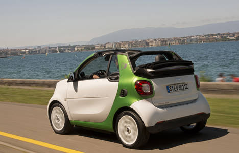 Nuevo smart fortwo cabrio electric drive