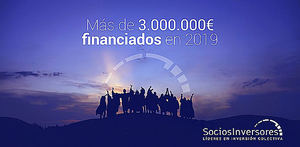 SociosInversores.com, líder en mercado del Equity Crowdfunding español con más de 30M € financiados