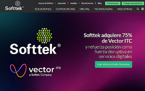 Softtek adquiere el 75% de Vector ITC