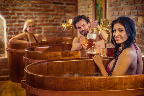 Spa Beer Land, baños de cerveza a la checa