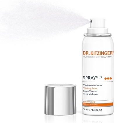 Previene los primeros signos de envejecimiento y revitaliza e hidrata la piel con Spray Plus de Dr. Kitzinger