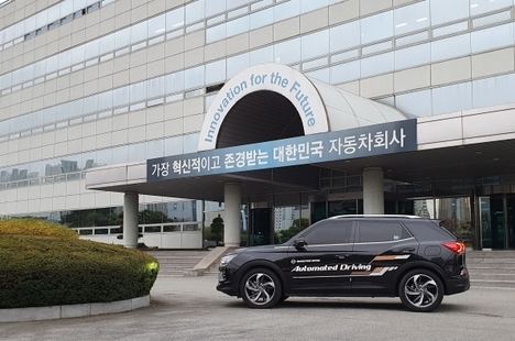 SsangYong prueba su tecnología de vehículo autónomo nivel 3