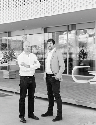 Stijn Teeuwen y Alexander Vaughan, que fundaron Lucas Fox en 2005