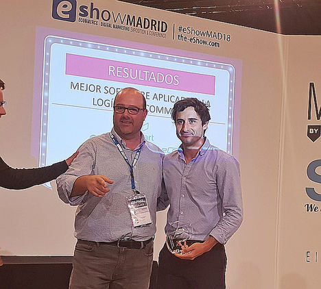 Stuart recibe el premio al 'Mejor Software aplicado a la logística Ecommerce' en los eAwards 2018