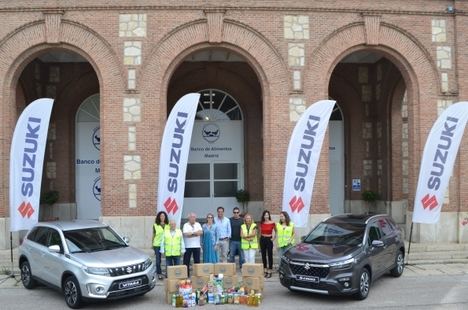Suzuki entrega 6.623 kilos a la Fundación Banco de Alimentos de Madrid
 