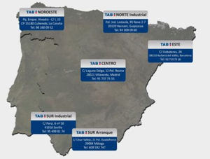 TAB Spain aumenta su cobertura con nuevos centros logísticos