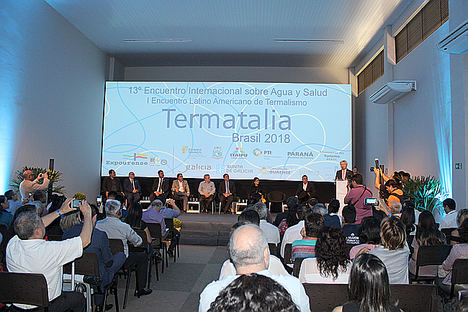 El XIII Encuentro Internacional sobre Agua y Salud posiciona a Termatalia Brasil 2018 como foro mundial de conocimiento en el sector