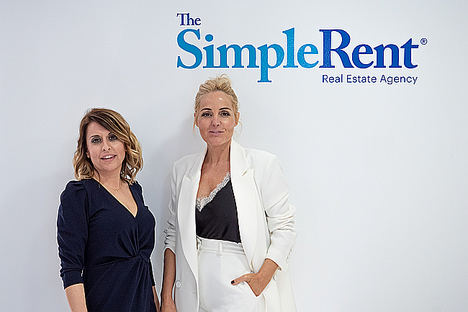 Tania Torrent, franquiciada boutique Castellón y Sonia Campuzano, Ceo de la marca The Simple Rent.