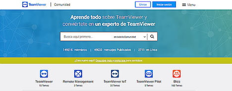 TeamViewer inaugura su comunidad de usuarios en español