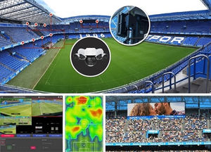 Telefónica, Real Club Deportivo, Cinfo y Ericsson dotan a Abanca-Riazor de la mayor instalación de cobertura y casos de uso 5G en un estadio europeo