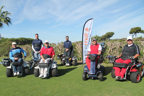 The Mail Company patrocina, por cuarto año consecutivo, el principal torneo europeo para golfistas en silla de ruedas
