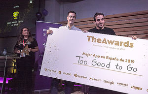 Too Good To Go es elegida como la mejor app del 2019 en España en los premios TheAwards