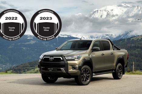 El Toyota Hilux gana el “International Pick-up Award 2022/2023”