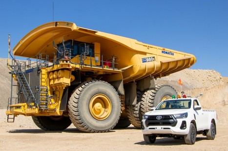 Toyota y Komatsu desarrollan un vehículo autónomo para explotaciones mineras
 