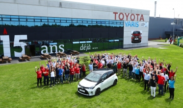 ¡3 millones de Yaris producidos por Toyota en Europa!