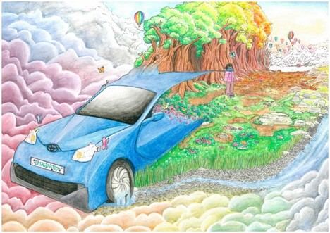 Los 9 mejores dibujos infantiles de ‘Toyota Dream Car’ 2017-2018