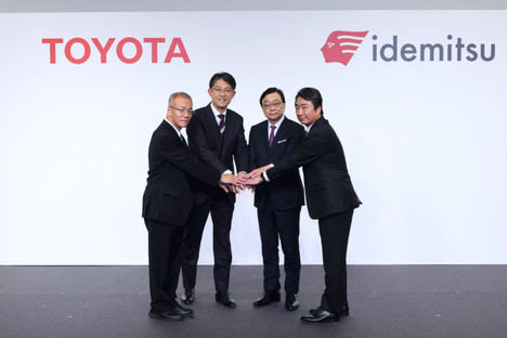 Toyota e Idemitsu colaboran para la producción de baterías para vehículos eléctricos
