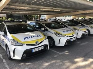 Toyota España entrega 50 unidades Prius+ a la Policía Municipal de Madrid