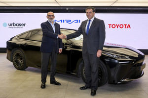 Toyota España entrega a Urbaser su nuevo Mirai de 2ª generación