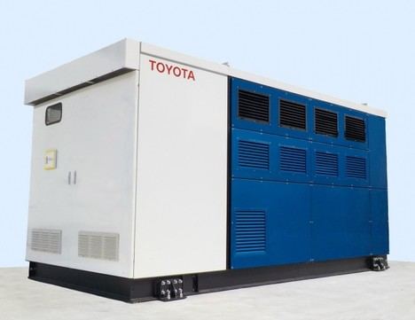 Toyota instala un generador de pila de combustible