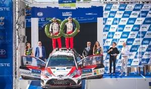 Toyota GAZOO Racing WRC, victoria en Finlandia