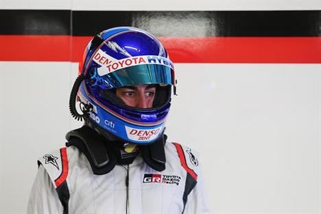 Para Fernando Alonso, correr Le Mans con Toyota es un sueño hecho realidad