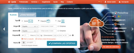 Upela.com, líder europeo del transporte express para pymes, inicia su actividad en España