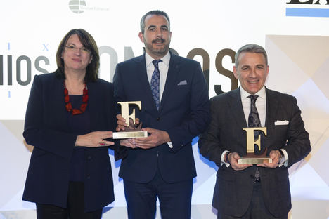Unicorp Patrimonio recoge sus premios del Concurso carteras Expansión y Allfunds.