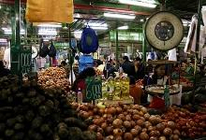 Un mercado popular de Asunción. Paraguay tiene una de las tasas de crecimiento más altas de la región